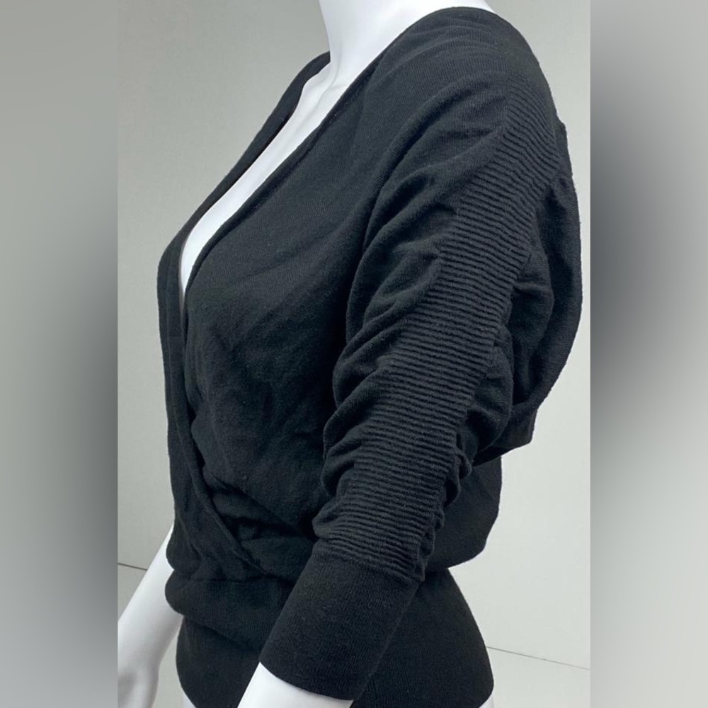 Ann Taylors the LOFT Sweater Womens Small Black Business Casual - Picture 3 of 14